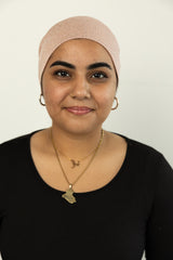 light pink shimmer undercap