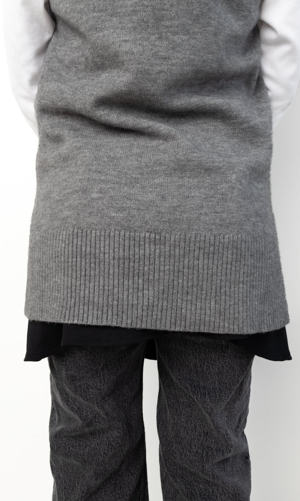 sporty fake shirt extender tennis skirt with pockets