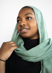 Modal Hijab - Seafoam Green