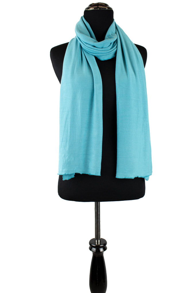 jersey hijab in seafoam blue
