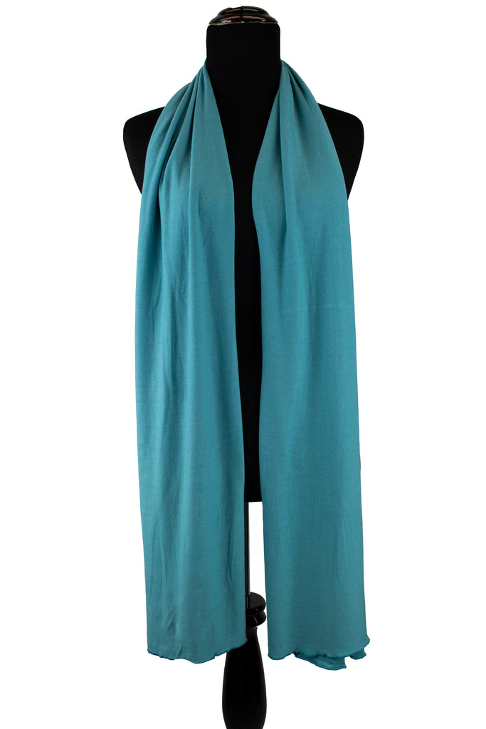jersey hijab in seafoam blue