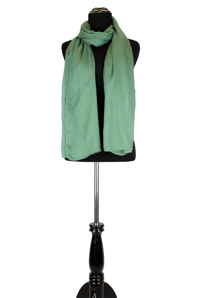 solid light green made with modal fabric