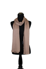 jersey hijab in mocha brown