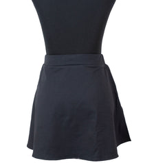 sporty fake shirt extender tennis skirt with pockets
