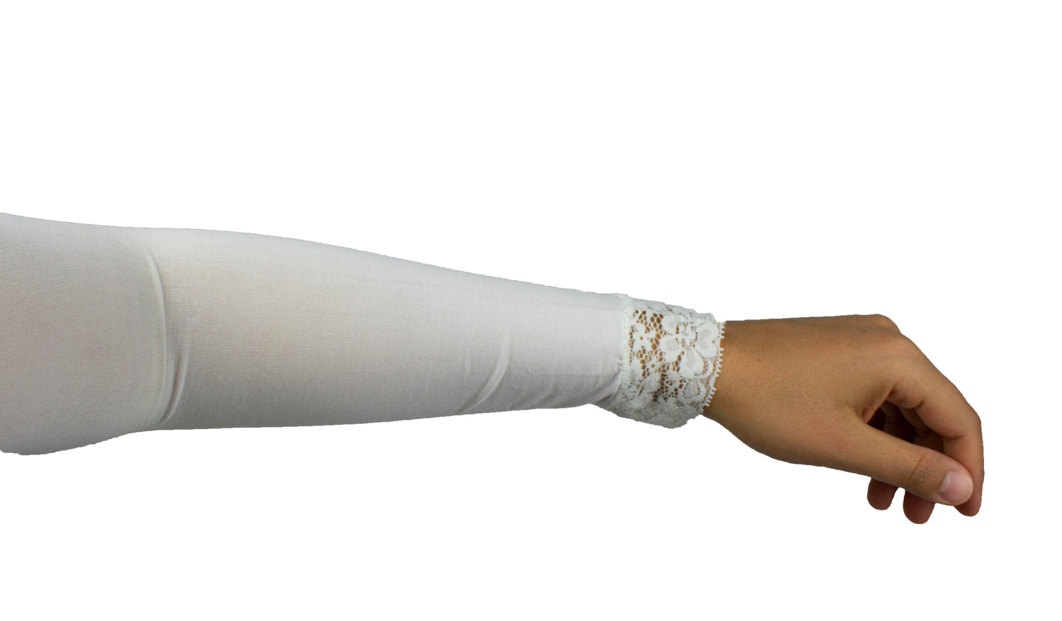 stretchy sleeve extender under sleeves for mock shirt blouse