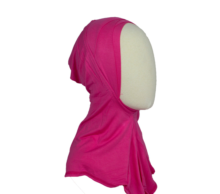 Criss Cross Ninja Under Scarf - Hot Pink