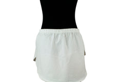 white shirt extender in jersey material
