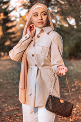fake collar jersey dickie white neck cover up