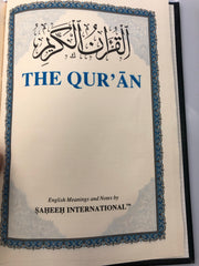 full quran in arabic and english with arabic tajweed and english translation