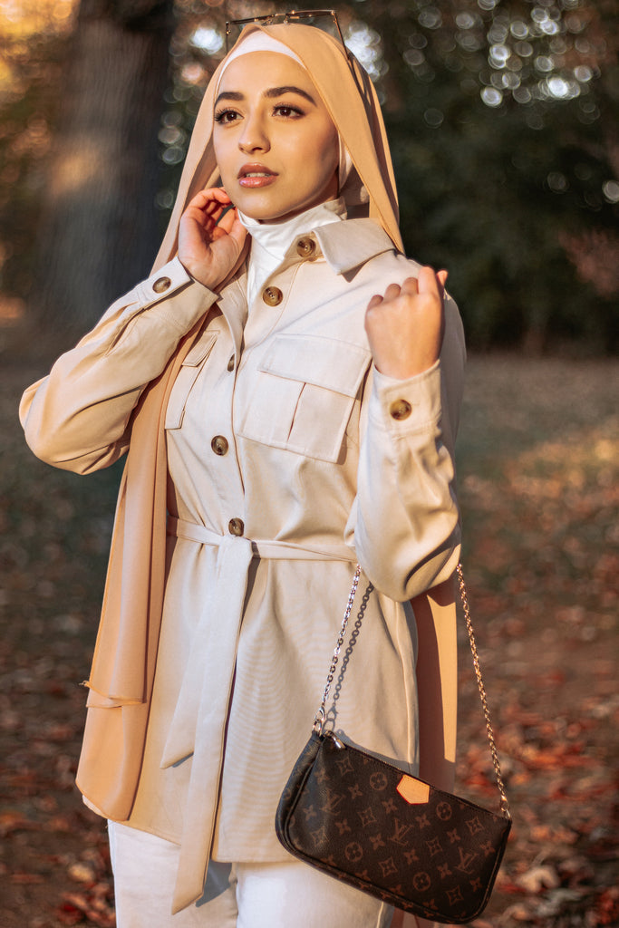 fake collar jersey dickie white neck cover up