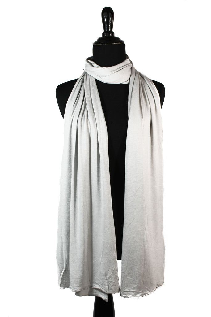jersey hijab in silver