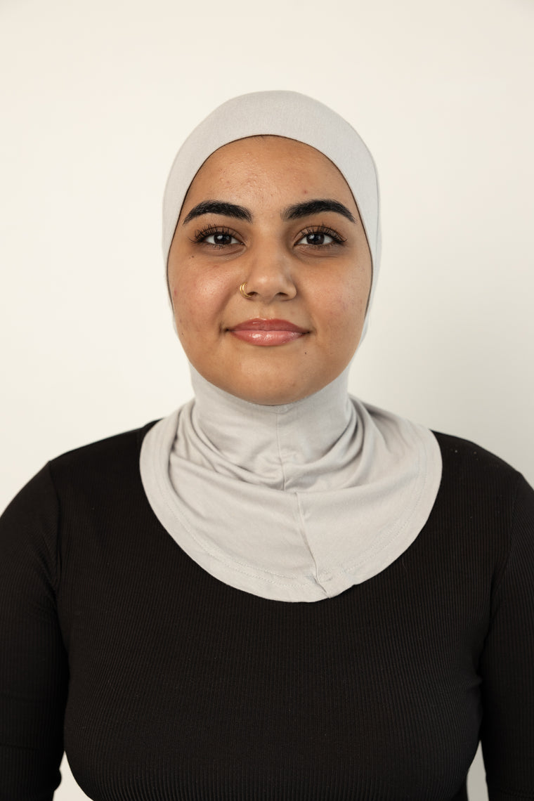 Ninja Under Scarf - Silver