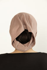 mocha under scarf tube cap for hijab