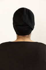 black jersey under scarf bonnet for hijab