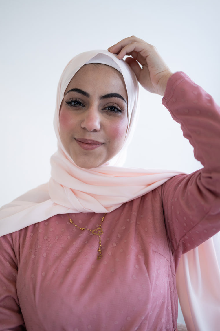 Satin Hijab - Millennial Pink