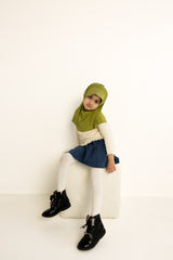 slip on baby girl hijab with jewels