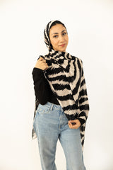Modal Hijab - Moonlit Zebra