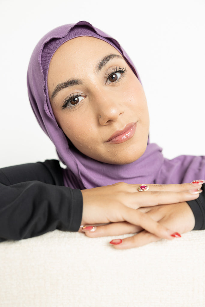 Jersey Hijab + Matching Undercap Iris