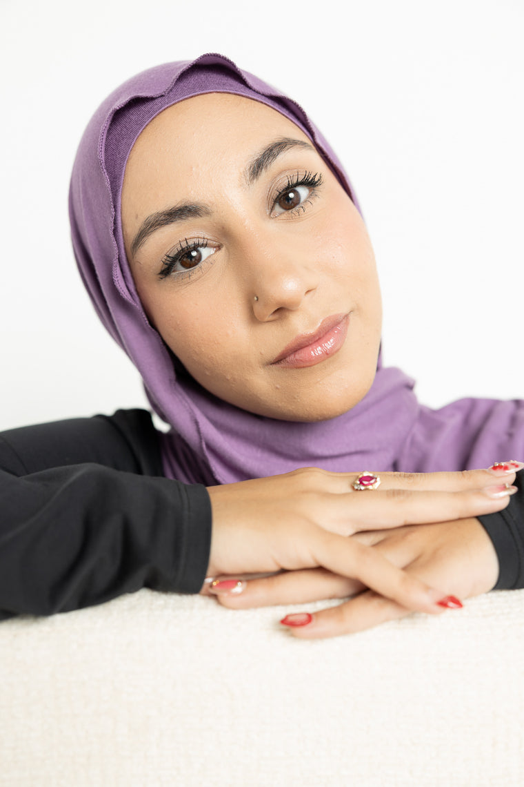 Jersey Hijab + Matching Undercap Iris
