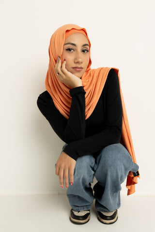 Jersey Hijab + Matching Ninja Mango