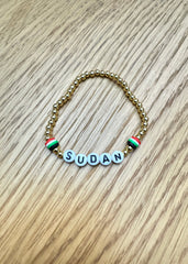 Gold Beaded Sudan Bracelet