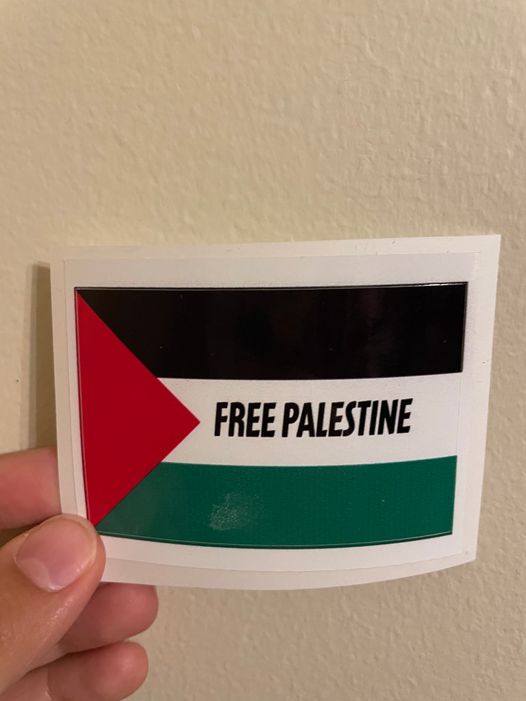 MISPRINT Free Palestine Flag Sticker