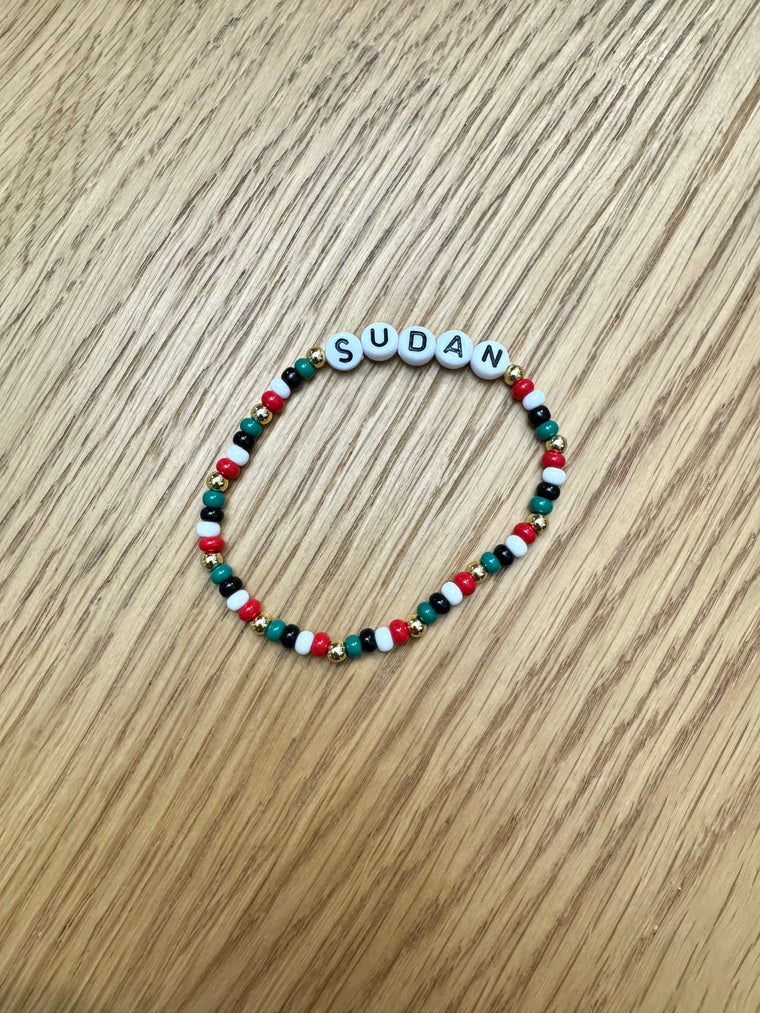 Sudan Round Beaded Bracelet