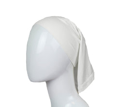 white under scarf tube cap for hijab