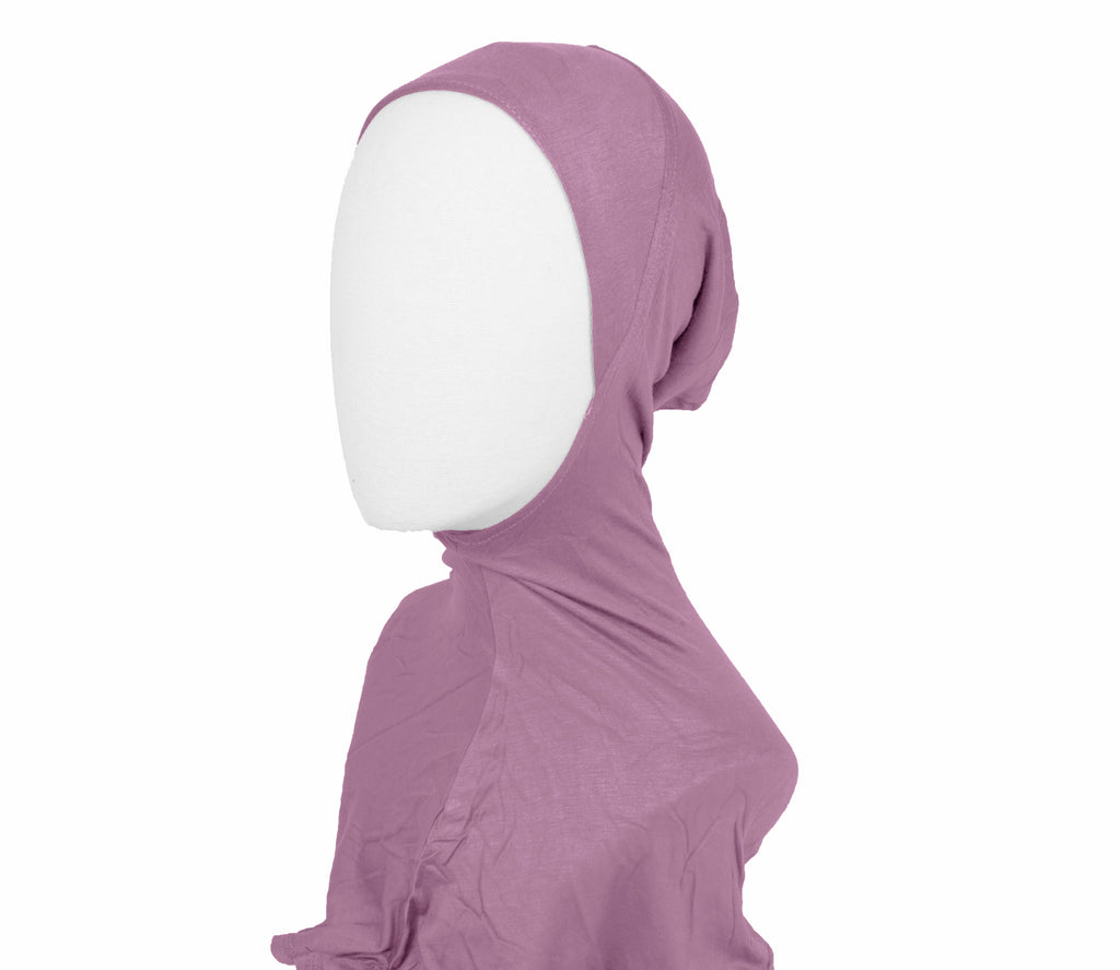 lilac ninja full coverage under scarf cap for the hijab