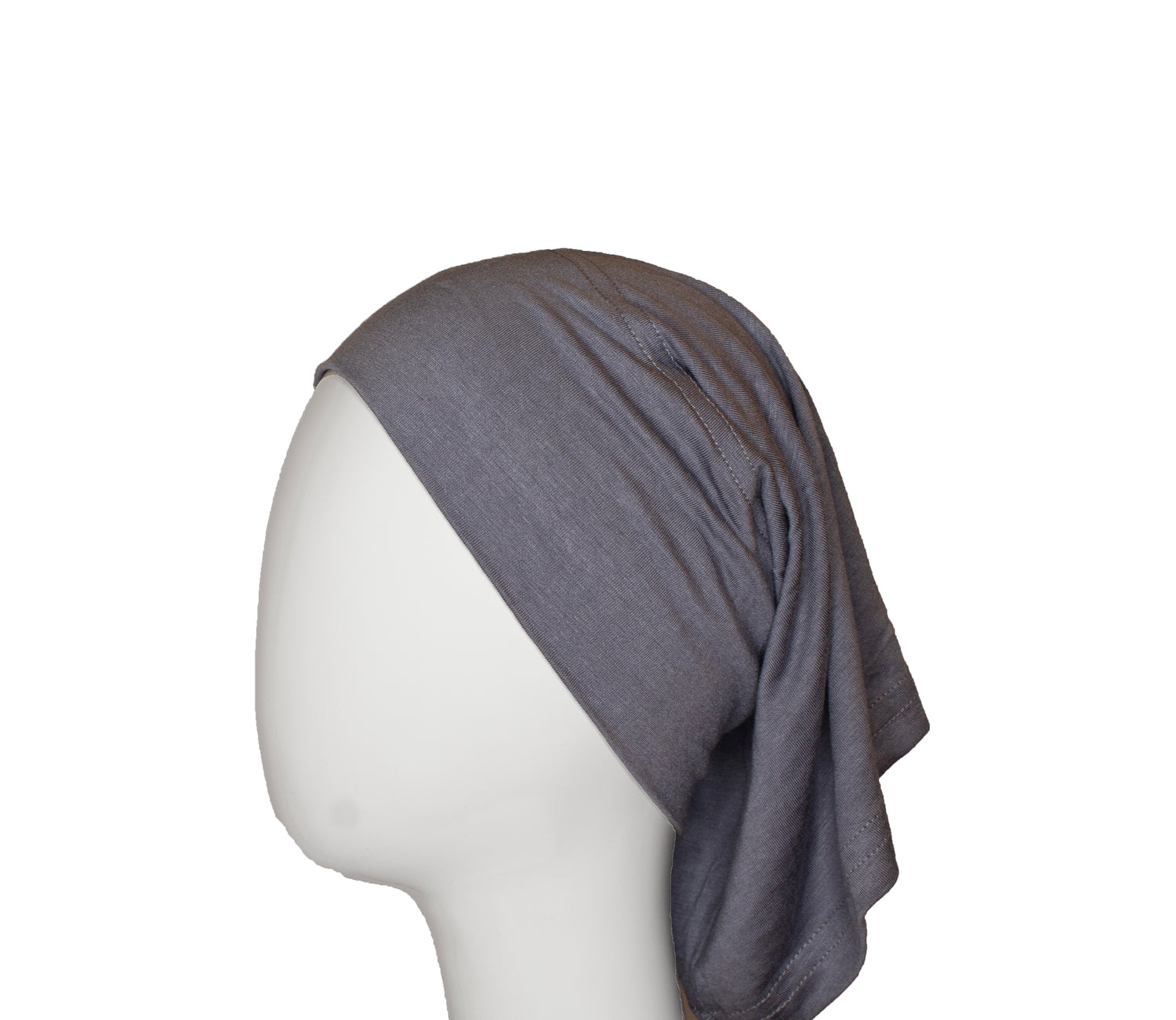denim blue under scarf tube cap for hijab