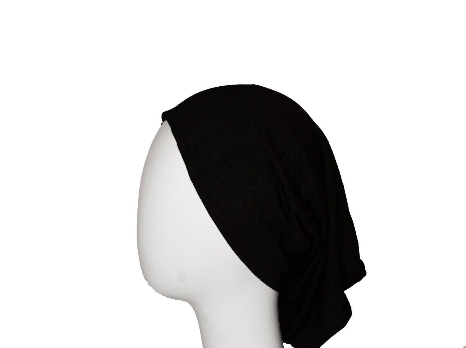 black jersey under scarf bonnet for hijab