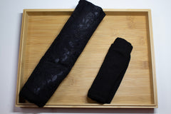 Lace Modal Hijab + Matching Ninja Black