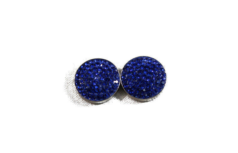 Crystal Magnetic Pin - Sapphire