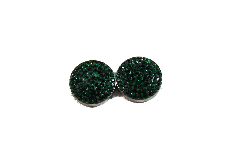 Crystal Magnetic Pin - Green