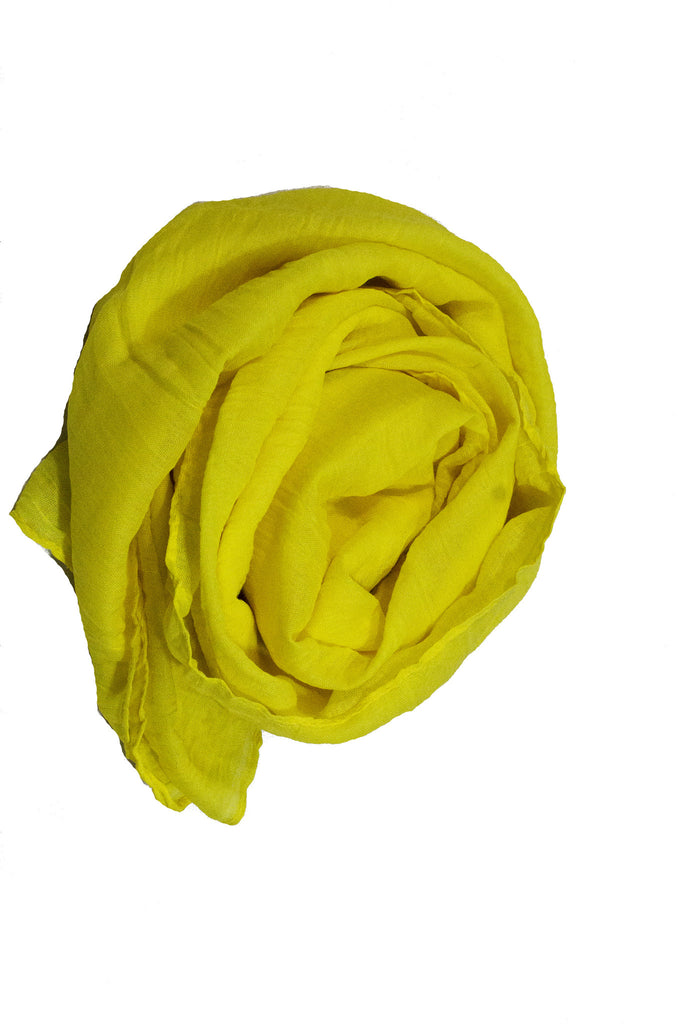solid yellow hijab