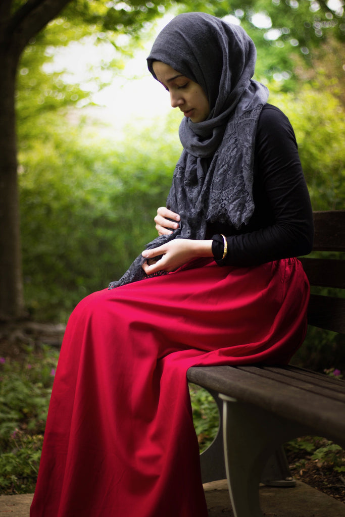 Red maxi skirt nz Clearance