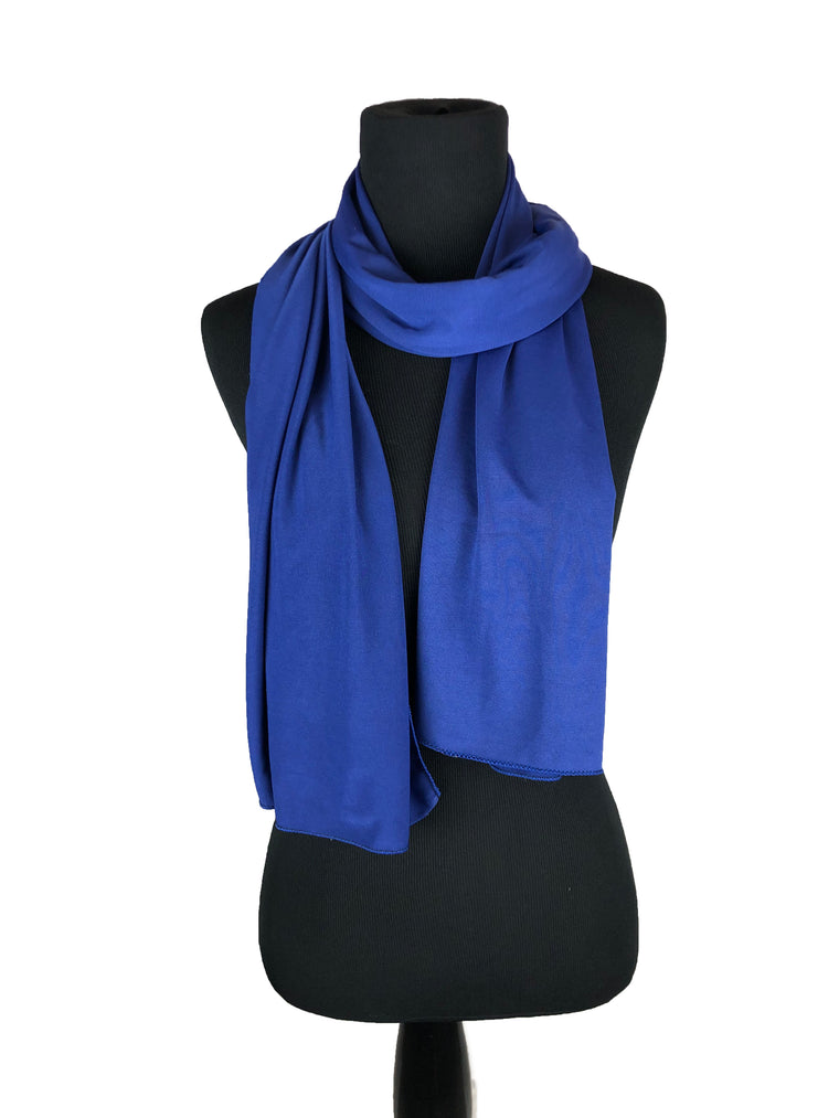 Lycra Hijab Wrap - Royal Blue
