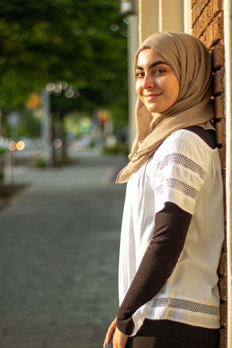 Viscose Hijab - Mocha