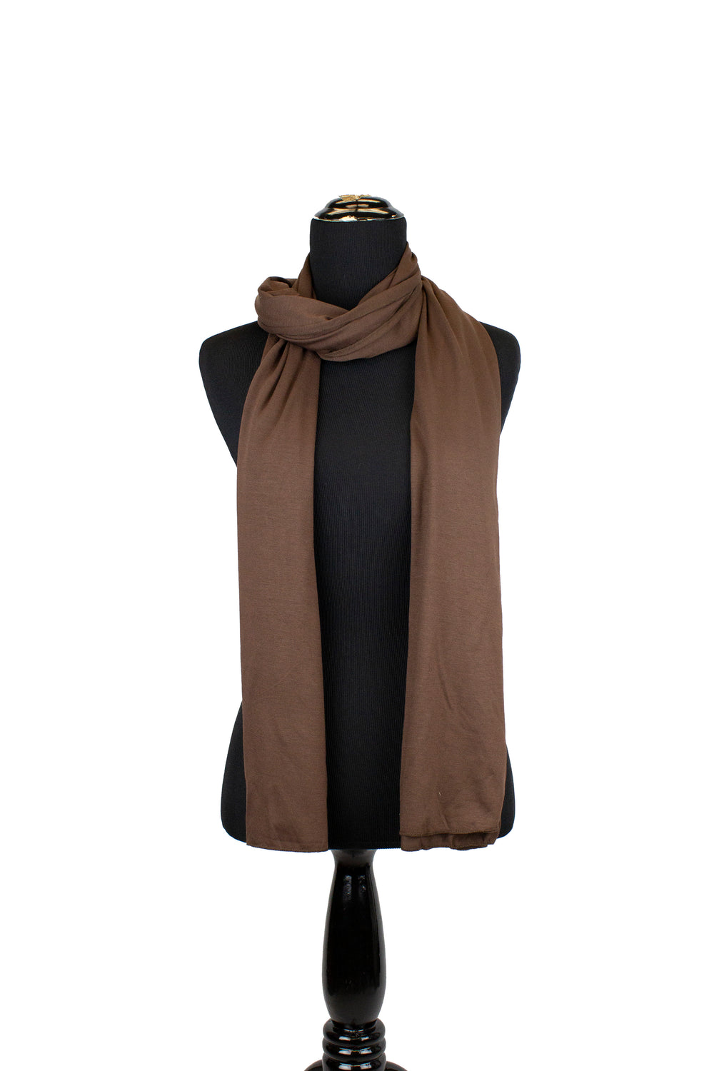 jersey hijab in brown