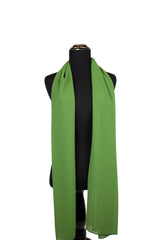 emerald green chiffon hijab