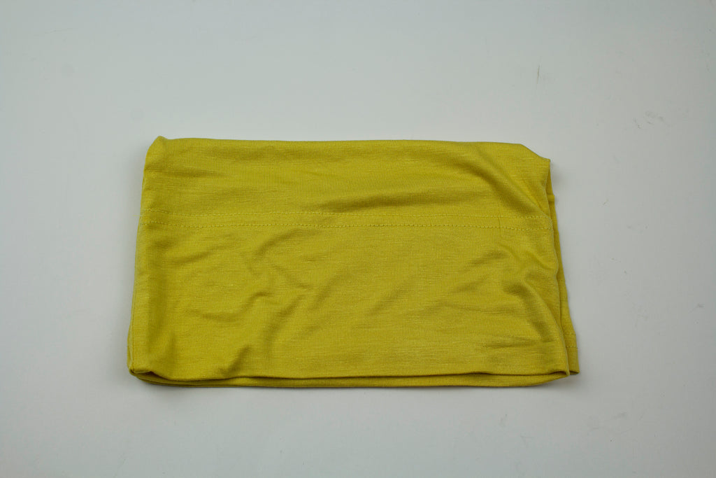 dull yellow under scarf tube cap for hijab