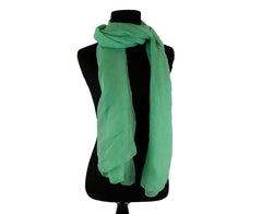 seafoam green solid viscose hijab