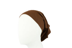 chocolate brown undercap for hijab