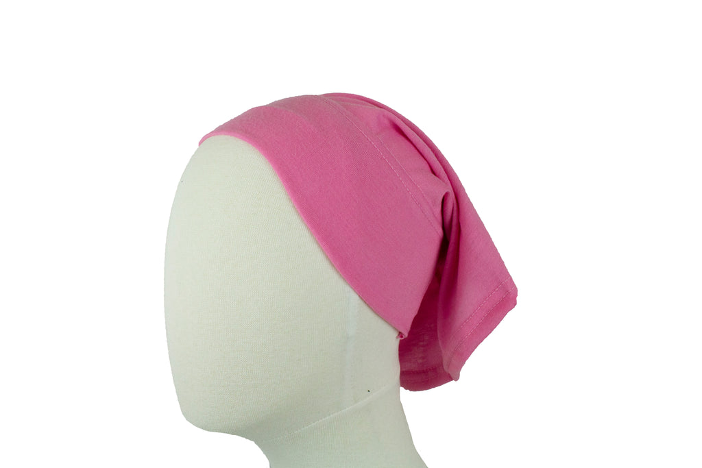 bubblegum under scarf tube cap for hijab