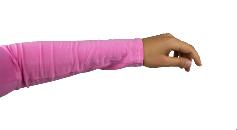 Jersey Stretchy Sleeve Extender - Bubblegum Pink