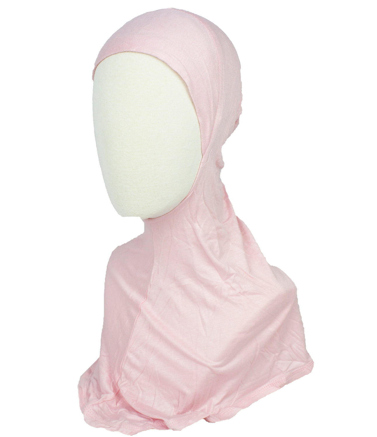 light pink ninja full coverage under scarf cap for the hijab