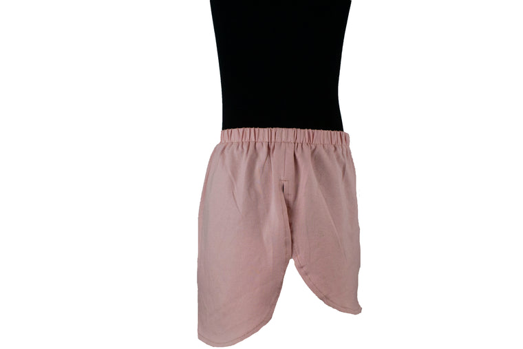 light pink shirt extender in jersey material