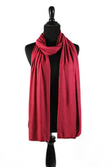 jersey hijab in dark red