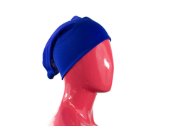 royal blue under scarf tube cap bonnet for under hijab