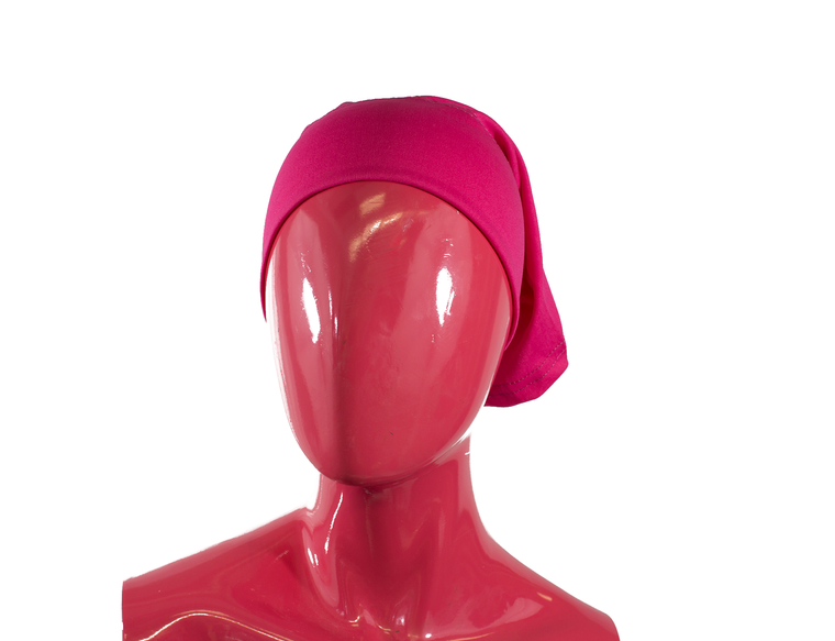 Under Scarf Tube Cap - Hot Pink